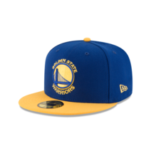 골든스테이트 워리어스 NBA 뉴에라 정품 59FIFTY 장착 모자 로얄 골드