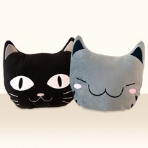 꼬미상점 고냥이 쿠션, Gray