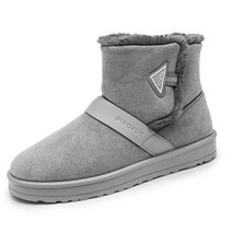 승마부츠여성남성장화가죽스웨이드승마장비프로텍터용품Winter Women And Men Shoes Lightweight Warm Coup, 07 41, 03 GRAY_07 41