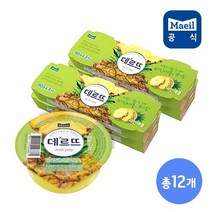 데르뜨 떠먹는젤리 파인애플맛 90g 3입 4팩(총 12개입), 상세페이지참조