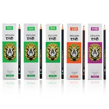 문화 더존연필 12자루 2B, 120개입