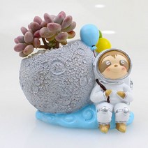 ROOGO 루고 화분 나무늘보의 모험 풍선을타고