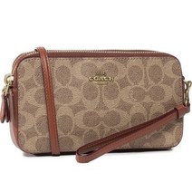 코치 키라 시그니처 캔버스 크로스백