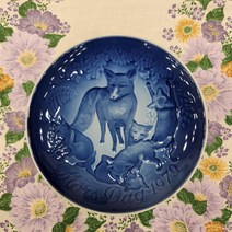 (엔틱빈티지) 로얄코펜하겐 1979년 빙앤그뢴달 B&G 마더스데이 어머니의날 기념접시