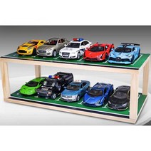 미니카 주차장 디스플레이 전시 수납함 보관함 진열, 10대 2층