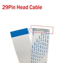 3d 프린터 인쇄기 부품 10pcs 29 핀 Ffc 플렉스 플랫 데이터 케이블 Tx800 Xp600 Mutoh Valuejet 1624 1638, 09 29pin 55cm