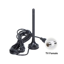 tv안테나선 홈 실내 tv fm 안테나 증폭기 dvb-tt2 디지털 tv 라디오 수신기 마그네틱 베이스 옴니 안테나 신호 부스터 isdb dtmb, 텔레비전 라디오 텔레비전 여성