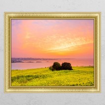 [바보사랑] 제주의노을_창문그림액자, 타입선택:D타입엘레강스실버
