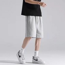 [옷자락] 남자 데일리 스트릿 남친룩 회색 반바지