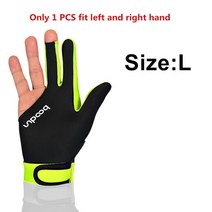 가정용당구대 미니당구대 당구대 큐대 당구 Boodun 1pcs 남성 여성을위한 3 개의 손가락 당구 장갑 풀 스누커 장갑 왼쪽 및 오른쪽 손 당구 액세서리에 적합, 1pcs 옐로우 엘