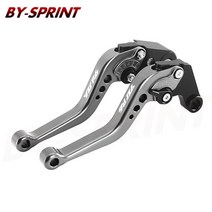2018 새로운 오토바이 브레이크 레버 CNC 조정 가능한 짧은 클러치 야마하 R6 2005-2016, 08 B Titanium YZF-R6