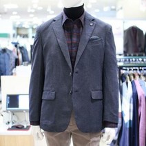 이랜드 [크로커다일]크로커다일 남성 F/W 가을 겨울 헤링본 저지 프린트 캐주얼자켓 SPA5JK4107_엔씨송파점
