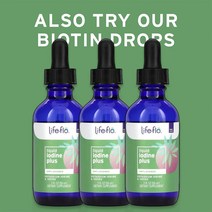 [1+2] 라이프 플로 베스트셀러 요오드 액상 요오드칼륨 무맛 59ml, 1개, 기본