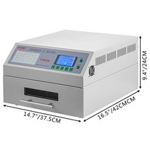 컨벡션히터 무소음 저소음 온풍기 vevor t962a t962 데스크탑 리플 로우 오븐 용접 기계 800w 1500w 적외선 히터 솔더 pcb 보드 bga smd smt 납땜