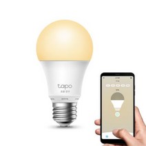 티피링크 Tapo L510E LED 조명 IoT 구글홈 절전 E26 소켓 스마트 조광 전구, 2팩