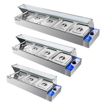 업소용반찬냉장고 밧드 냉장고 반찬 셀프바 보관 가열, A1- 3칸 1박스 (90.5x35x15cm)