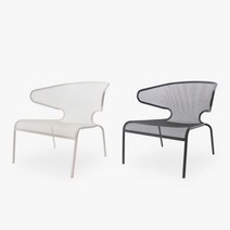 디자인 1121 메탈 라운지소파 (2 color), 다크그레이