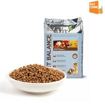 펫발란스 어덜트 미디움 & 라지 브리드 치킨 라이스 반려견 사료, 곡물, 30kg