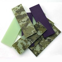 다기능 휴대 2조각 G10 복합 재료 DIY 칼 손잡이 만들기 생크 120x40x4mm, 06 2pc red 120x40x4mm