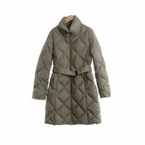 유니클로 그레이 덕다운 슬림핏롱패딩 여자 S 0210