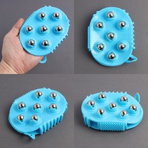 마트498 지압장갑 13x10x3cm 안마봉 마사지도구 뒷목뻐근 어깨결림 핸드안마기 어깨뭉침 승모근마사지기 어깨목마