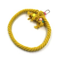 앵무새 링 원형 그네 애완조 새장 꾸미기 소형 1P