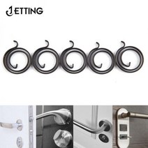 토션스프링 도어 손잡이 핸들 레버 래치 내부 코일 수리 스핀들 잠금 비틀림 스프링 플랫, 5Pcs, 5pcs