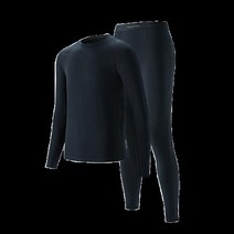 네이처하이크 통기성 속옷 남녀 스키 위킹 열 속옷 NH22NY001, Man Black+L