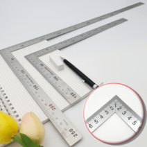스텐자 쇠자 ㄱ자자 방안자 철자 직각자 30cm 50cm
