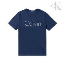 캘빈클라인 Calvin 로고 스트레치 반팔티_블루 Calvin Klein Jeans regularfit J307566
