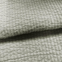 [싸다원단] 7mm - 그레이 워싱피그먼트 양면 누빔원단 [YN711]