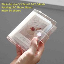 즉석 플로라이드 인화 폴라로이드 카메라 편지 인쇄 된 사진 앨범 3 인치 Photocard 바인더 Instax 미니 스크랩북 수집 도서 Kpop 카드, 23 small album