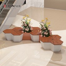 FRP 조약돌 야외 실내 인테리어 의자 벤치 a36, A