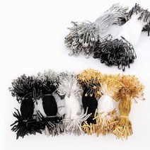 KP 옷핀실고리핀(실버핀+실버끈) 약100개 택고리 택끈 상표끈