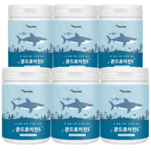 에너데이 콘드로이친분말 120g x 6통 대용량 미국산 상어연골 어골칼슘 백수오 보스웰리아 프리바이오틱스 건강한 관절