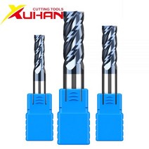 HRC50 1 2 3 4 5 6 8 10 카바이드 엔드 밀 밀링 절삭 공구 합금 텅스텐 스틸 커터 엔드밀 CNC 기계, 10X10DX100L-4F, 1 개