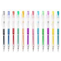 제노 휘즈 0.5mm 볼펜 휘즈겔펜 FizzGel 1타12입, 옐로그린