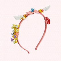 어린이 레고 패션아이템 5종 레고머리띠 요술봉 공주머리띠, 05.엔젤링 머리띠, 혼합색상
