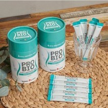 [상아제약] 쏙 빠지는 프로바이오틱스 프롤린 유산균 60g(2g X 30포) 1개월 3개월 6개월 (개별 스틱 포장), 프로바이오틱스 (2g X 360포) 12통(12개월분)