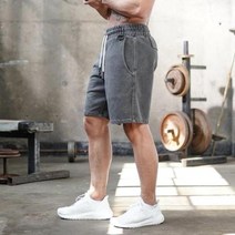짧은남자반바지 캐주얼 단색 반바지 남성용 체육관 피트니스 운동 코튼 남성 여름 러닝 스포츠 버뮤다 무릎 길이 스웨트 팬츠반바지