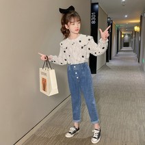 성은홀릭 여아 럭셔리걸 가을 패션룩 상하복 바지세트