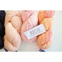 리오스 Rios / 말라브리고 Malabrigo / 100% 퓨어 메리노울 최상급 울사 핸드다잉얀, 696 WHOLE GRAIN