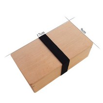 나무도시락 디저트 도시락 직장인 스시 박스 피크닉 사무실, wood, 3_1000ml | 1