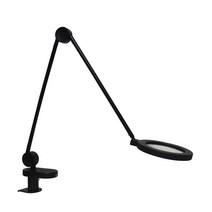 코지라이트 LED스탠드 TB-L480C (돋보기 썬라이크LED 변경가능) 사무용 클렘프타입 리모컨포함, 화이트