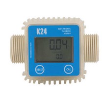 디지털유량계 K24 LCD 터보 디지털 디젤 연료 유량계 1 개 화학 측정기 액체 물 터빈 해외 창고, [04] Blue Horizontal, 04 Blue Horizontal