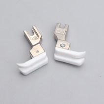 공업용미싱 오버록미싱 산업용 재봉틀 고압 및 저압 발 플랫 자동차 재봉틀 재봉틀 컴퓨터 플랫 자동차 모든 스틸 바지 가장자리 정지 노루발 철 ​​단일 가격, 플라스틱 고압 및 저압 발(한 쌍)