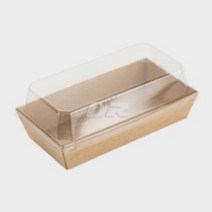 [두레] CJ-투썸 미니 직사각 600개 / 코스트코 이마트 트레이더스 투썸 뚜레쥬르 종이 크라프트 밀키트 포장 용기 트레이 스낵 쿠키 과자 디저트 베이커리 일회용기 간편식 박스, 용기만 (600개)