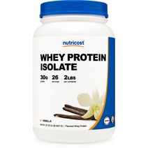 웨이 프로틴 아이솔레이트 2lb 바닐라맛 1병, 단품, 단품