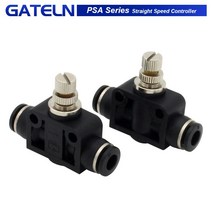 부력조절기 잠수조끼 부력조절부품공압 공기 흐름 조절기 PSA4 6 8 10 12mm OD 호스 튜브 커넥터 피팅 속도, 04 PSA-10