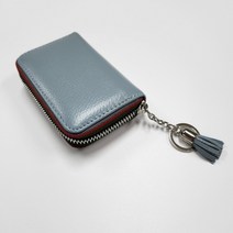 루시엘 지퍼 지갑 지폐 카드 수납 가죽 휴대폰 케이스